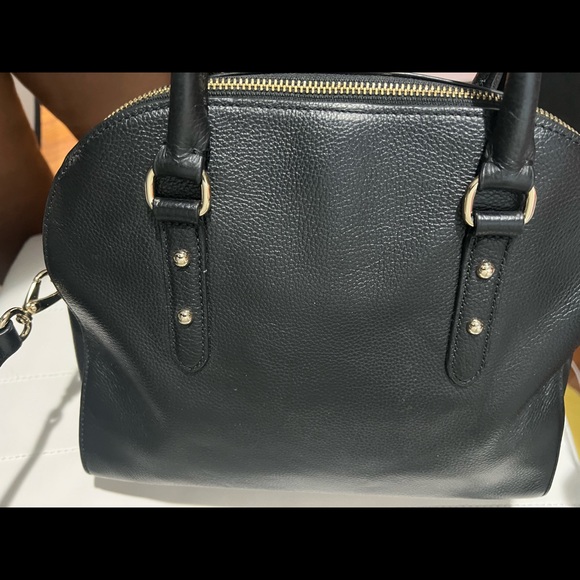 Kate Spade Bag, Black w/ Gold Accents - Picture 2 of 9